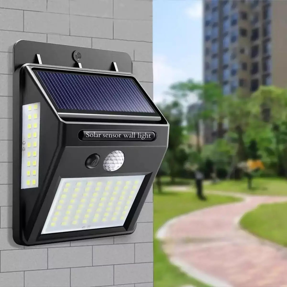 Solar LED Motion Sensor Light – 30 LED Waterproof Outdoor Security Wall Light