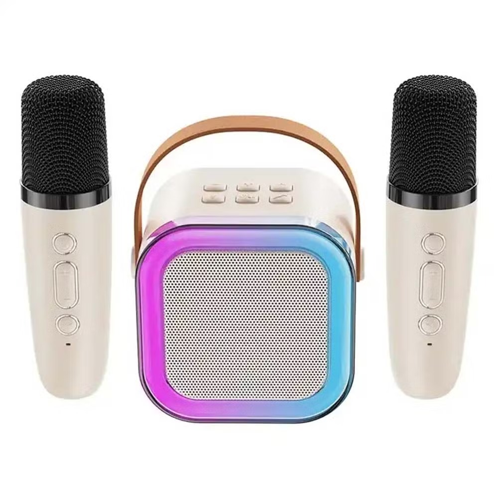 K12 Colorful Karaoke Sound System with dabul Microphone