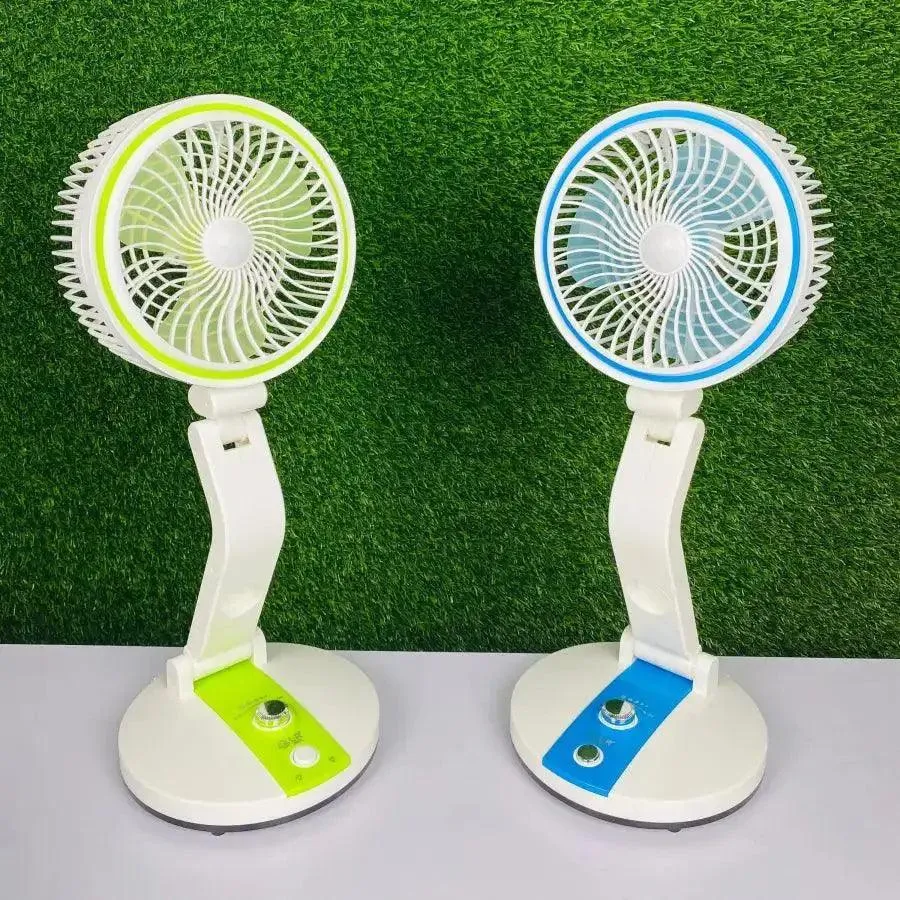 Rechargeable Multifunction Folding Fan With LED Light - LR Fan